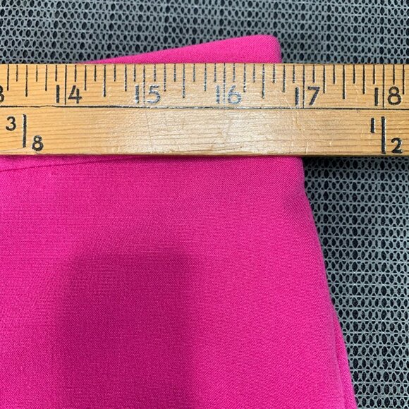 Briggs New York Womens Size 12 Pink Cropped Dress Pants - Picture 6 of 8